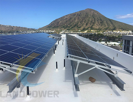 Alumínium tetőre szerelhető Hawaii 200KW