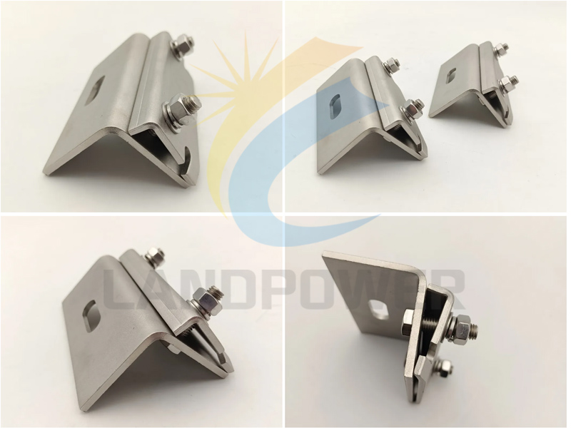 Standing seam metal roof clamps