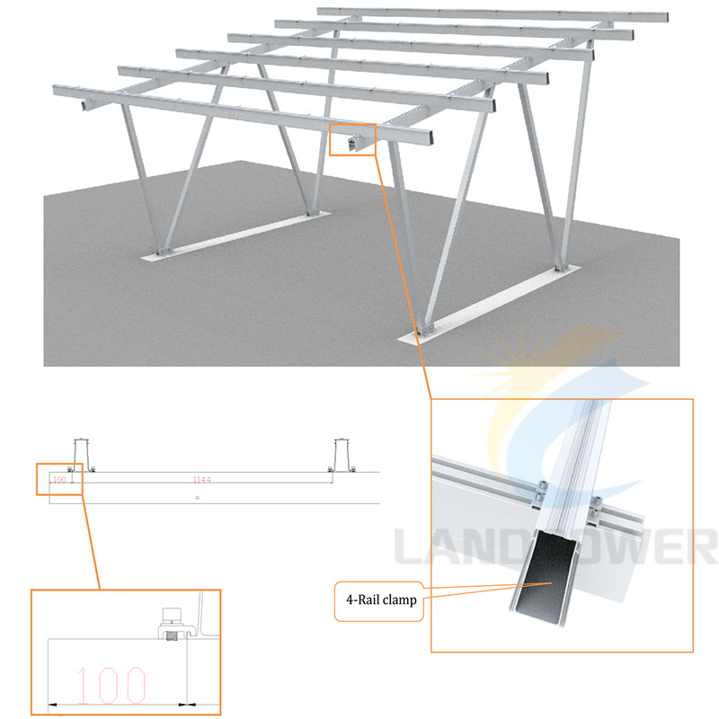 waterproof carport structure waterproof carport structure